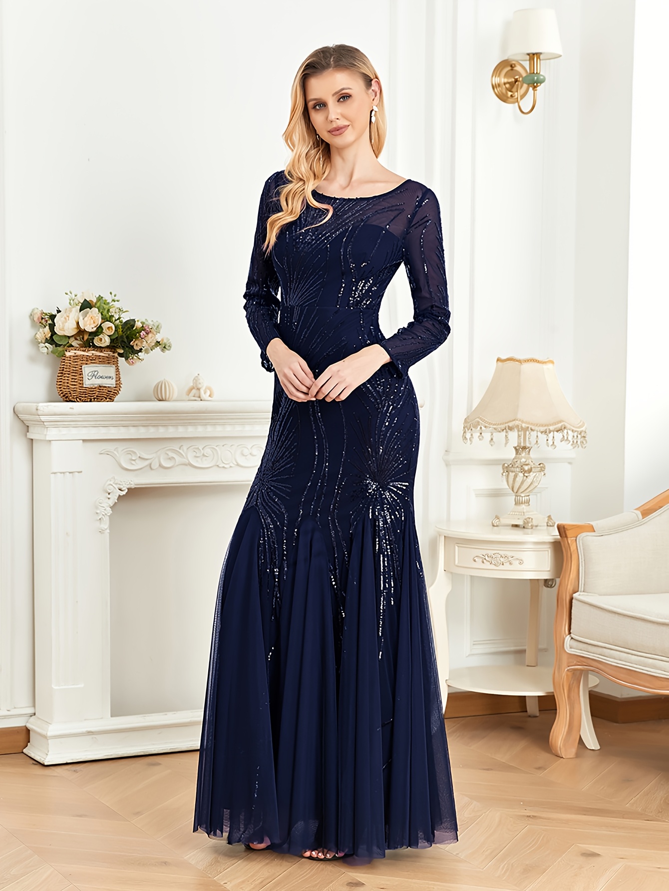 fitted fishtail maxi dress Stretchable Fishtail Maxi Dress