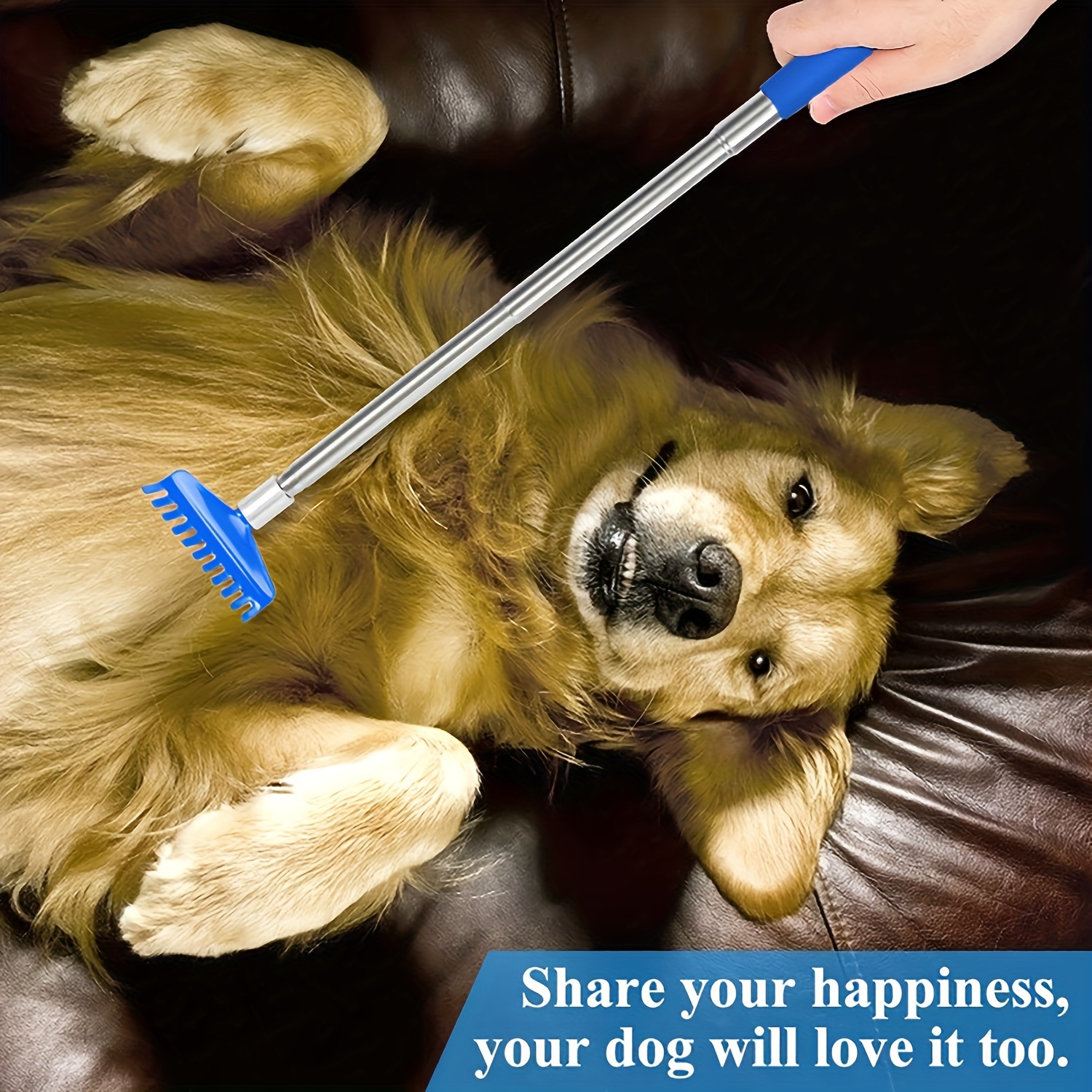 extra long stainless   scratcher portable telescoping massage tool for men women ideal stocking stuffer with gift bag Product details 4