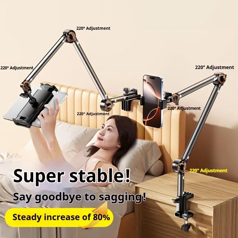 tablet holder arm sold on Temu United States