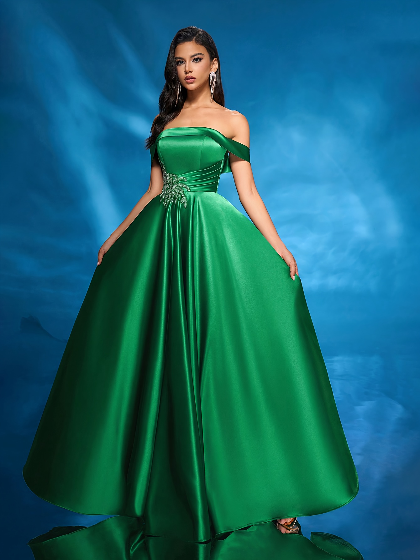 fitted formal dress for women Blush / 0 USA