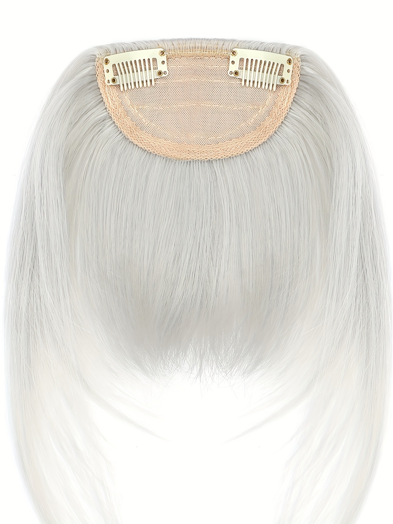 synthetic wig with 12 inch bangs on   suitable for daily   ladies details 44