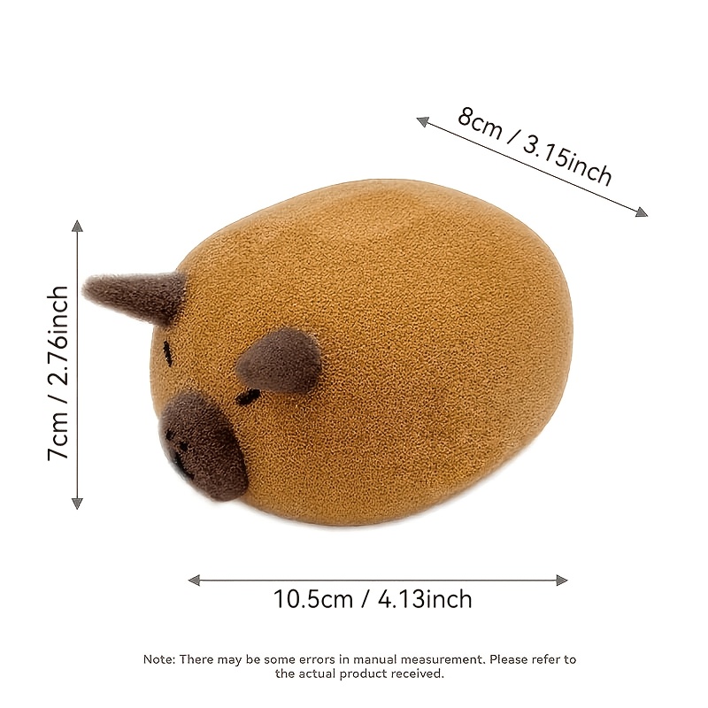 Cute Capybara-Shaped Bath Sponge, Soft and Gentle Exfoliating Loofah
