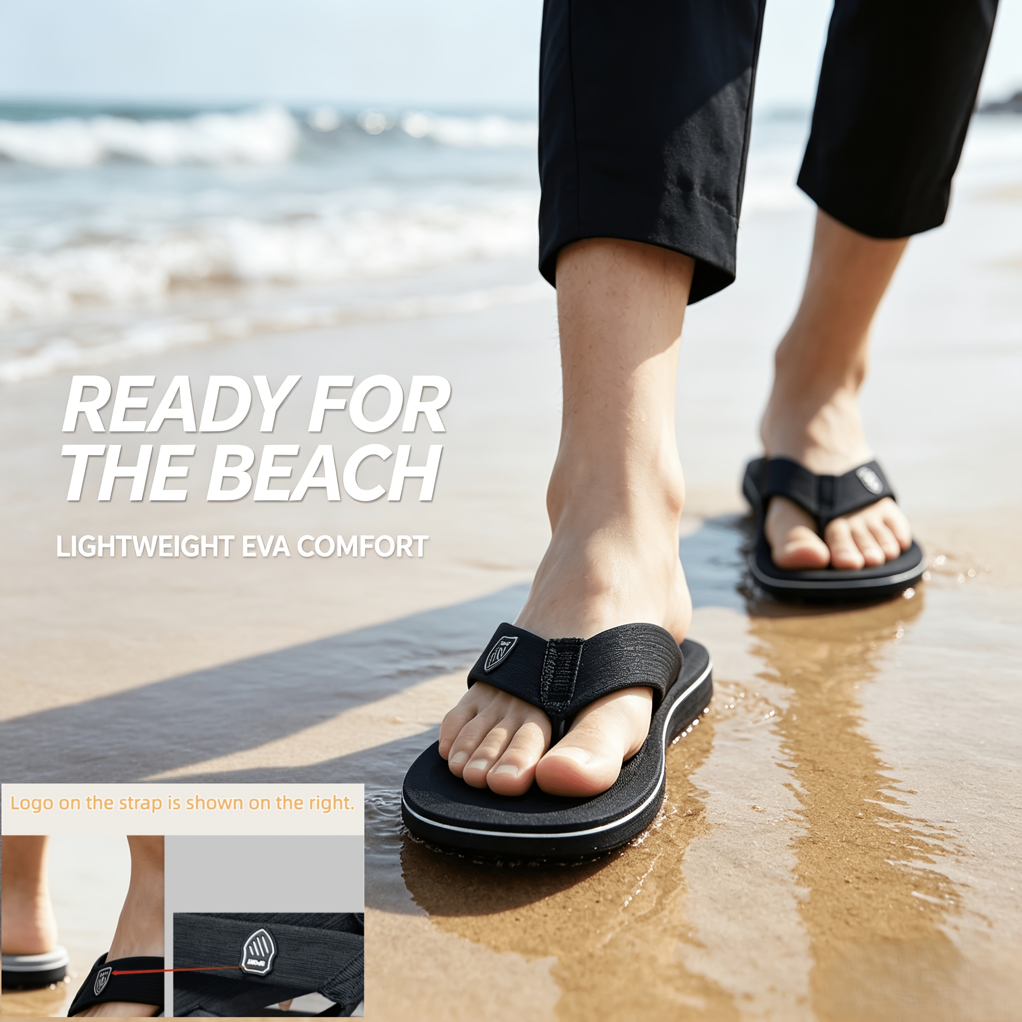 TEMU Lightweight Eva Comfortable Sandals
