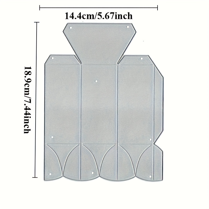 Image of 1pc Wedding Candy Box Metal Die-cut Mold For Scrapbooking, , And Embossing Paper Template For Card Making