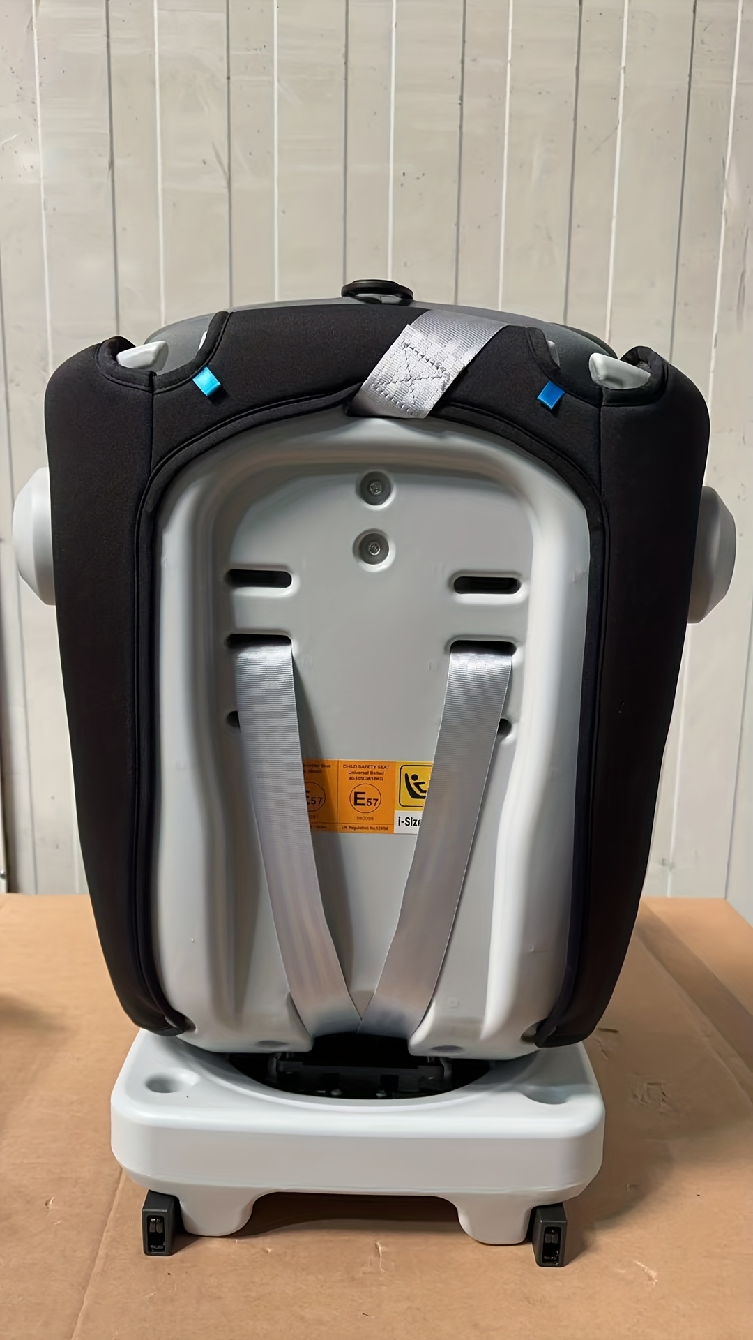 Farsaw 360° Rotirajuća Autosjedalica s ISOFIX-om i 5-točkastim pojasom, Podesivim Naslonom za Glavu i Bočnom Zaštitom - 360° Okretna Baza, 4 Položaja Nagiba (Naprijed/Nazad), Sjedalica za 0-12 Godina (9-36 kg, Grupa)