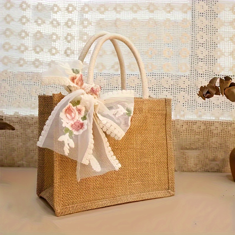 

Tote Bag , Burlap Gift Bags For , Bridesmaids, 's, , , Bridal , - , Reusable, Multipurpose Home &