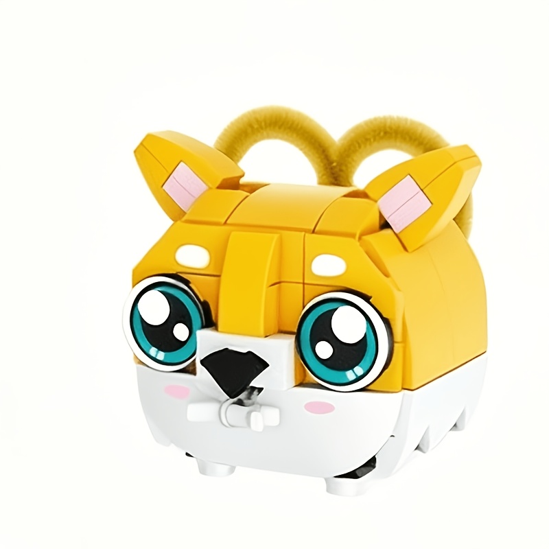 Cute Animal Block Assembly, Desktop Decoration Gift