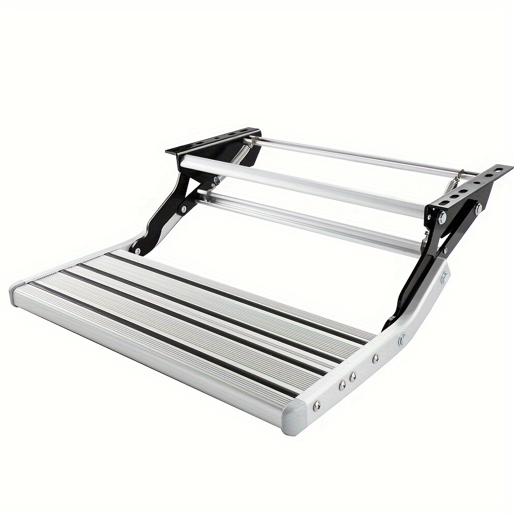 TEMU Step Aluminum Pull Out Folding Step Camper Trailer Motorhome Rv Parts Accessories Step Load Bearing 200kg