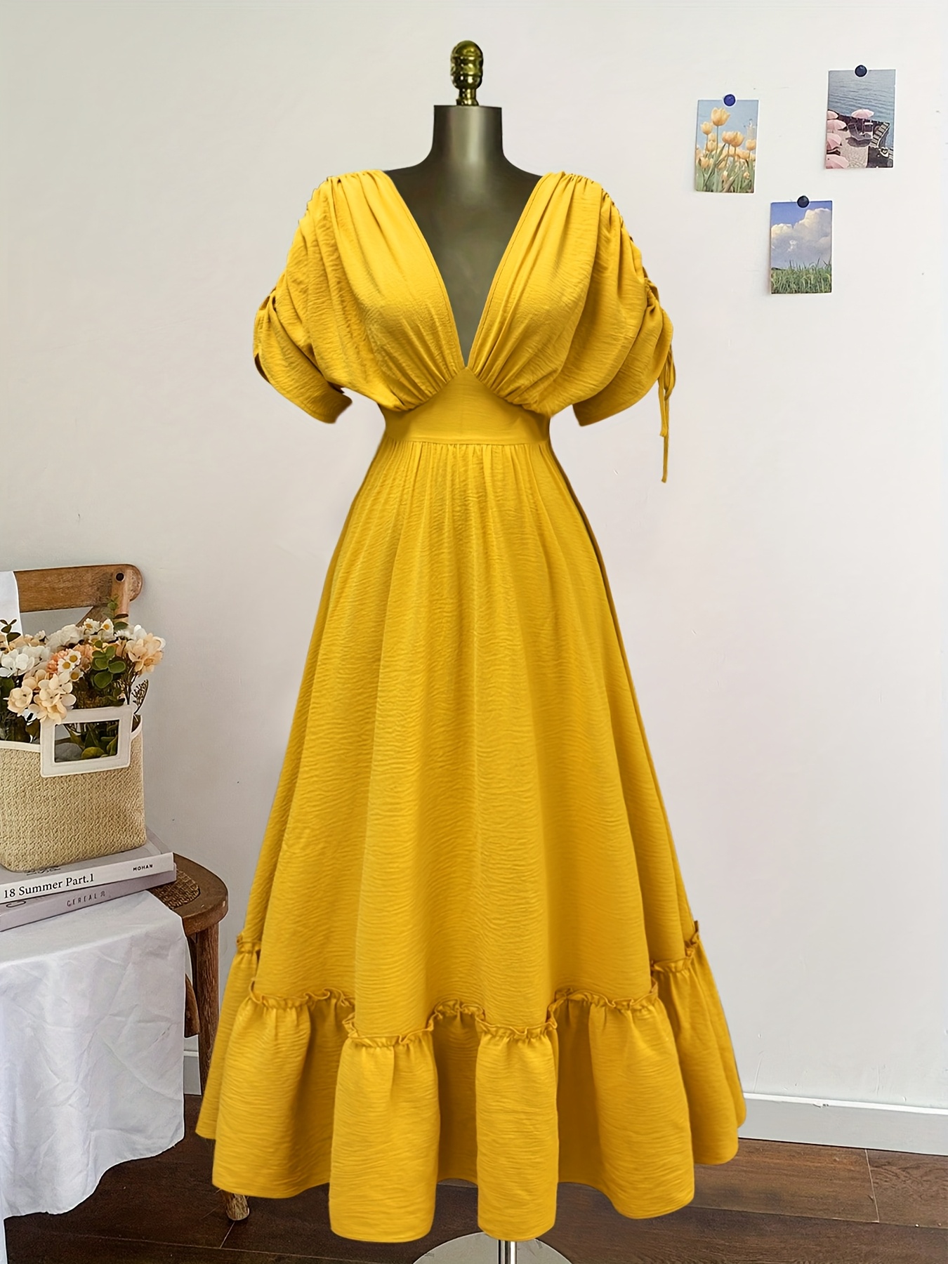 burgundy bridesmaid dresses long sleeve Fashionable Sweetheart Ruffle Yellow Ombre Sleeveless Bridesmaid Dress –  27dress