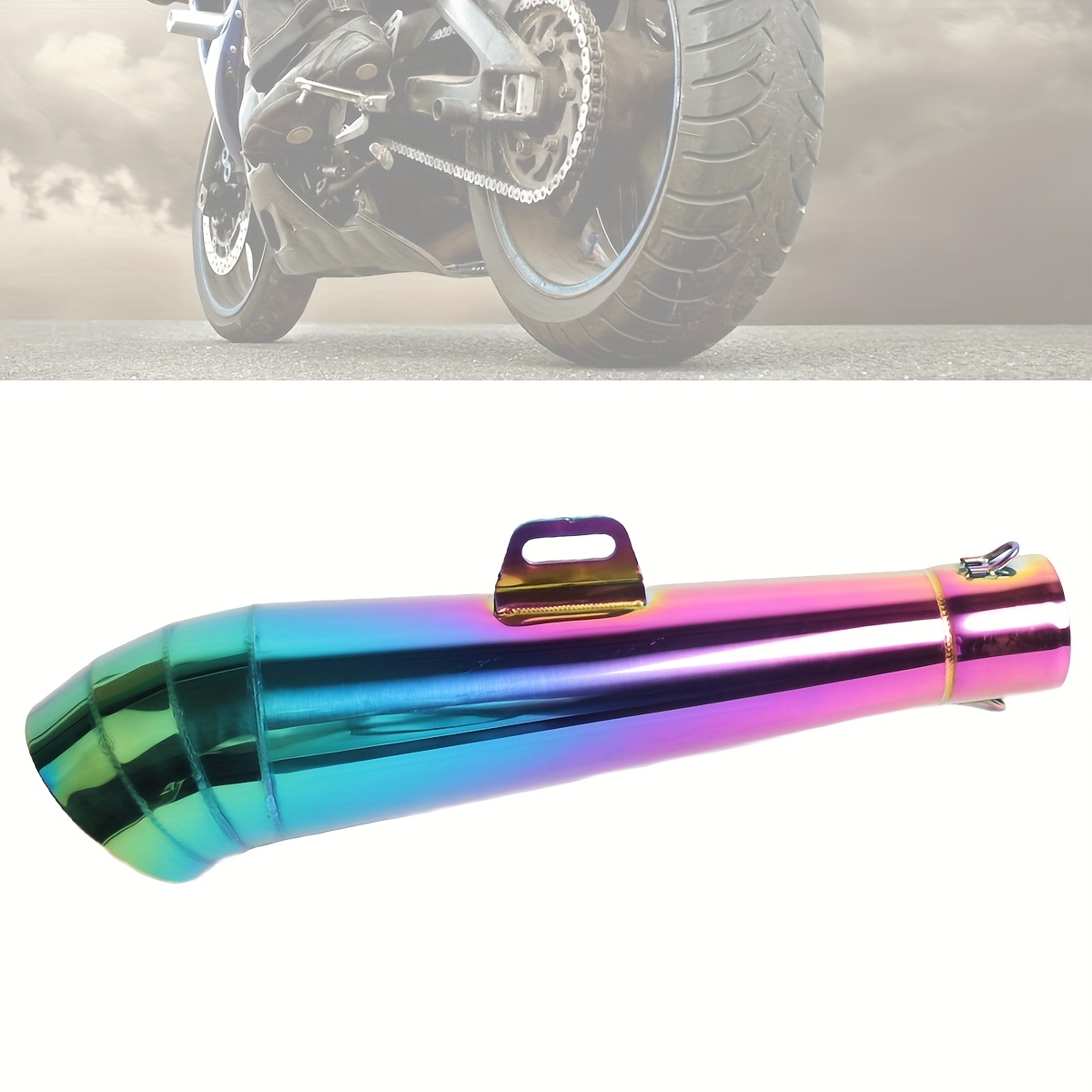 thumbnail image 2 of Slip-On Exhaust System For Yamaha YZF R1 2007-2008 – 470mm Mufflers W/ Mid Link Pipe 2 of 6