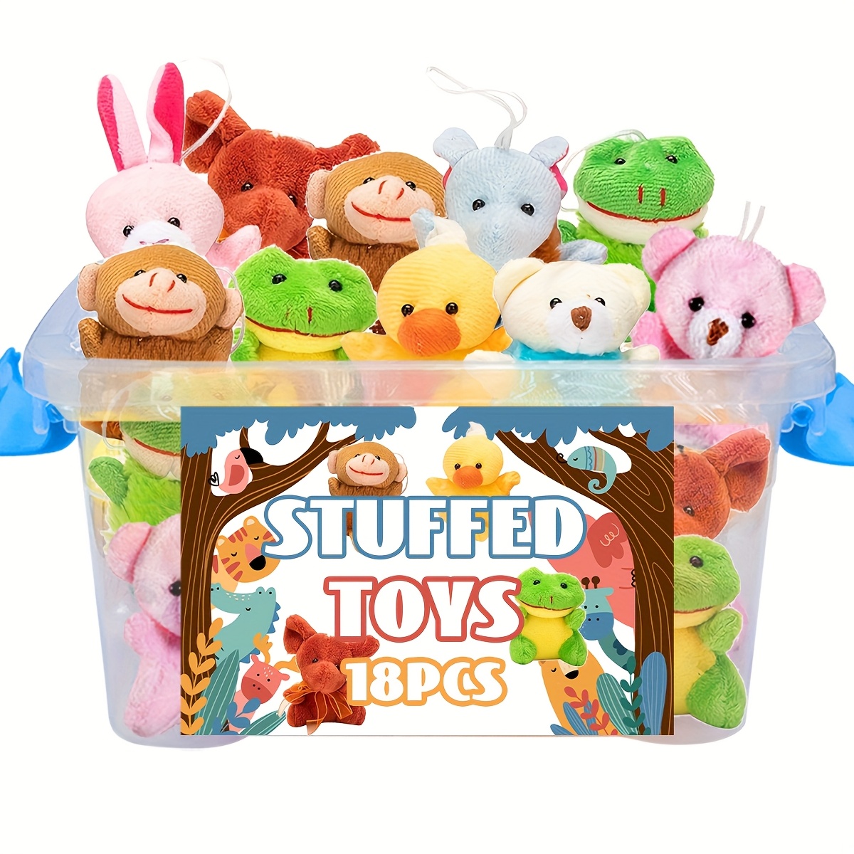 Mini Animal Plush Toy Assortment