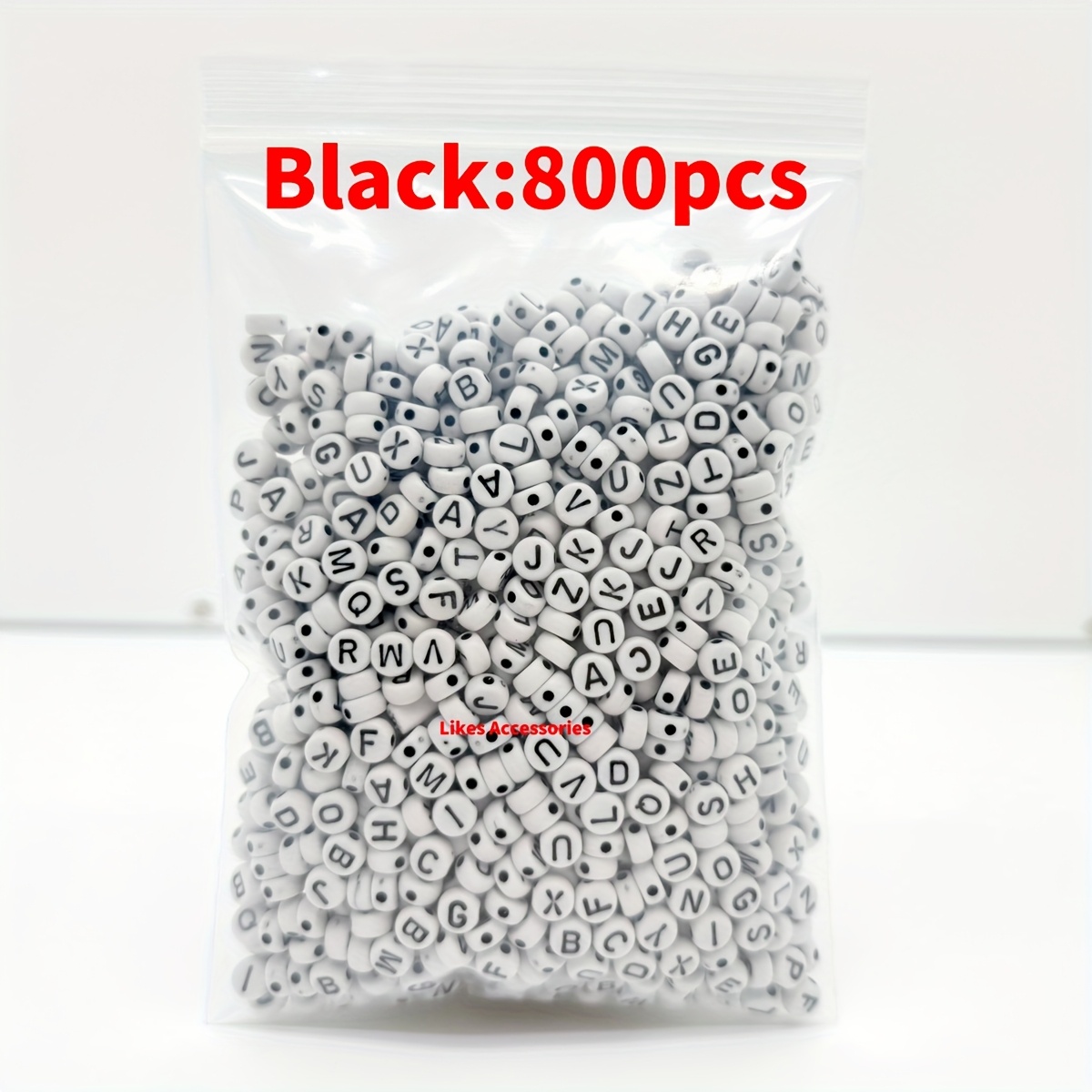 assorted multi color acrylic alphabet letter beads diy Temu Portugal