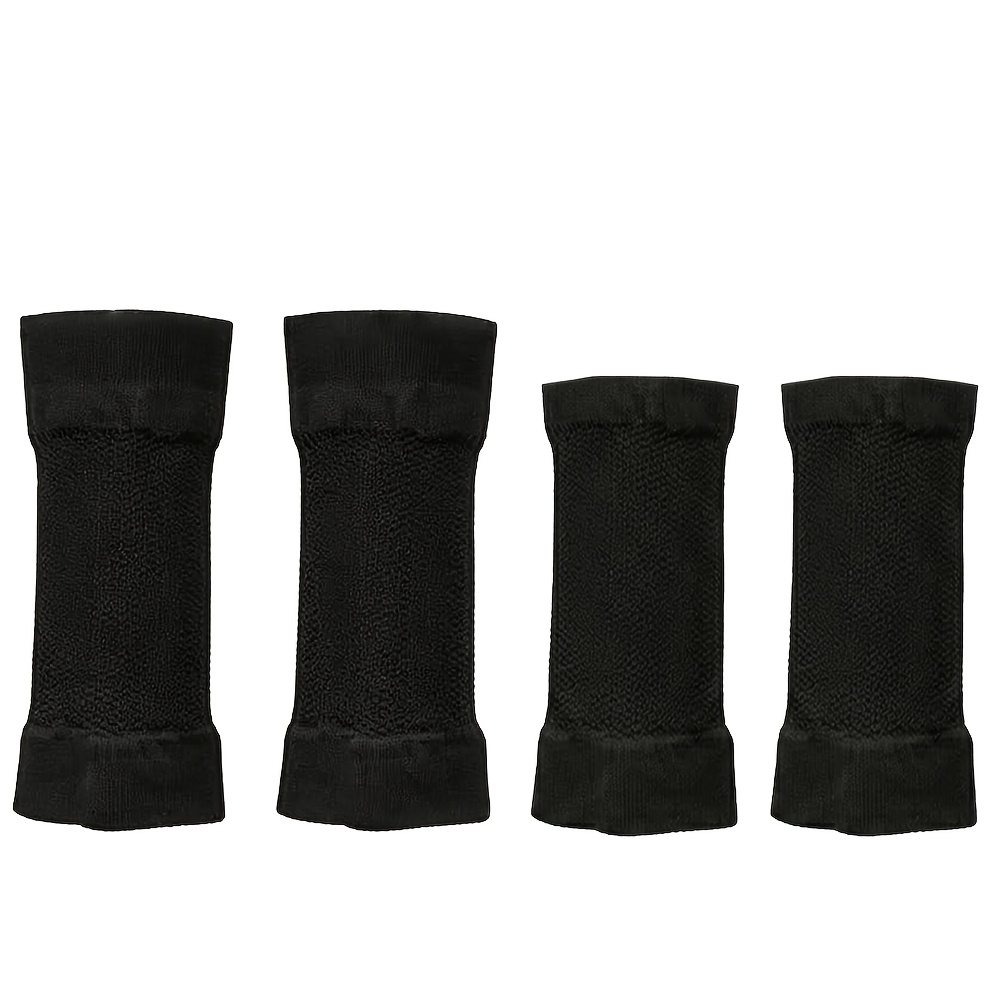TEMU de compresión para parte superior del brazo, talla S+L, paquete de 2 , vendajes transpirables para antebrazo para cubrir tatuajes, calcetines