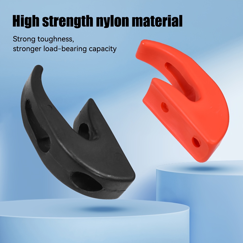 Un cârlig frontal pentru scuterul electric Xiaomi Mijia M365 Pro 1S, un cârlig de depozitare pentru scuter, compatibil cu scuterele electrice Ninebot F30/F40/F20/F25, include cârlig frontal din nailon și cheie, fără baterie