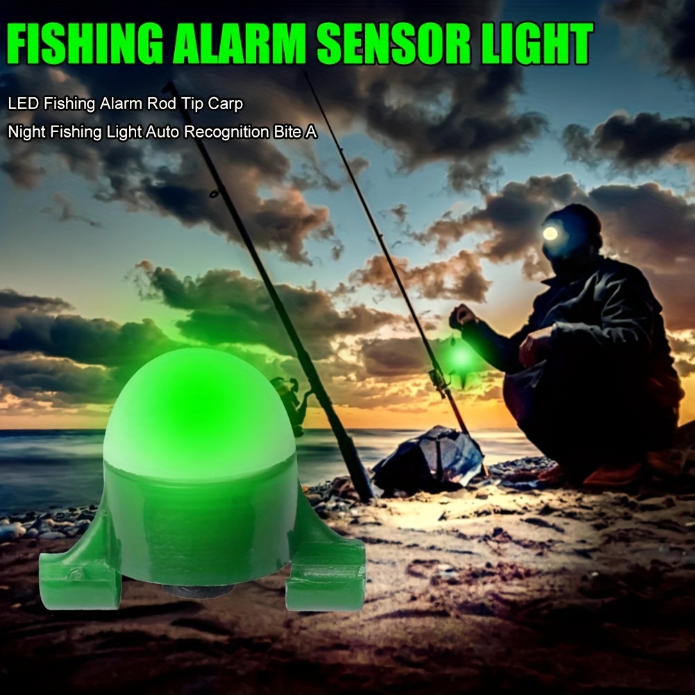 Luminous Electronic Fishing Rod Bell Attracting Fish Outdoor - Temu