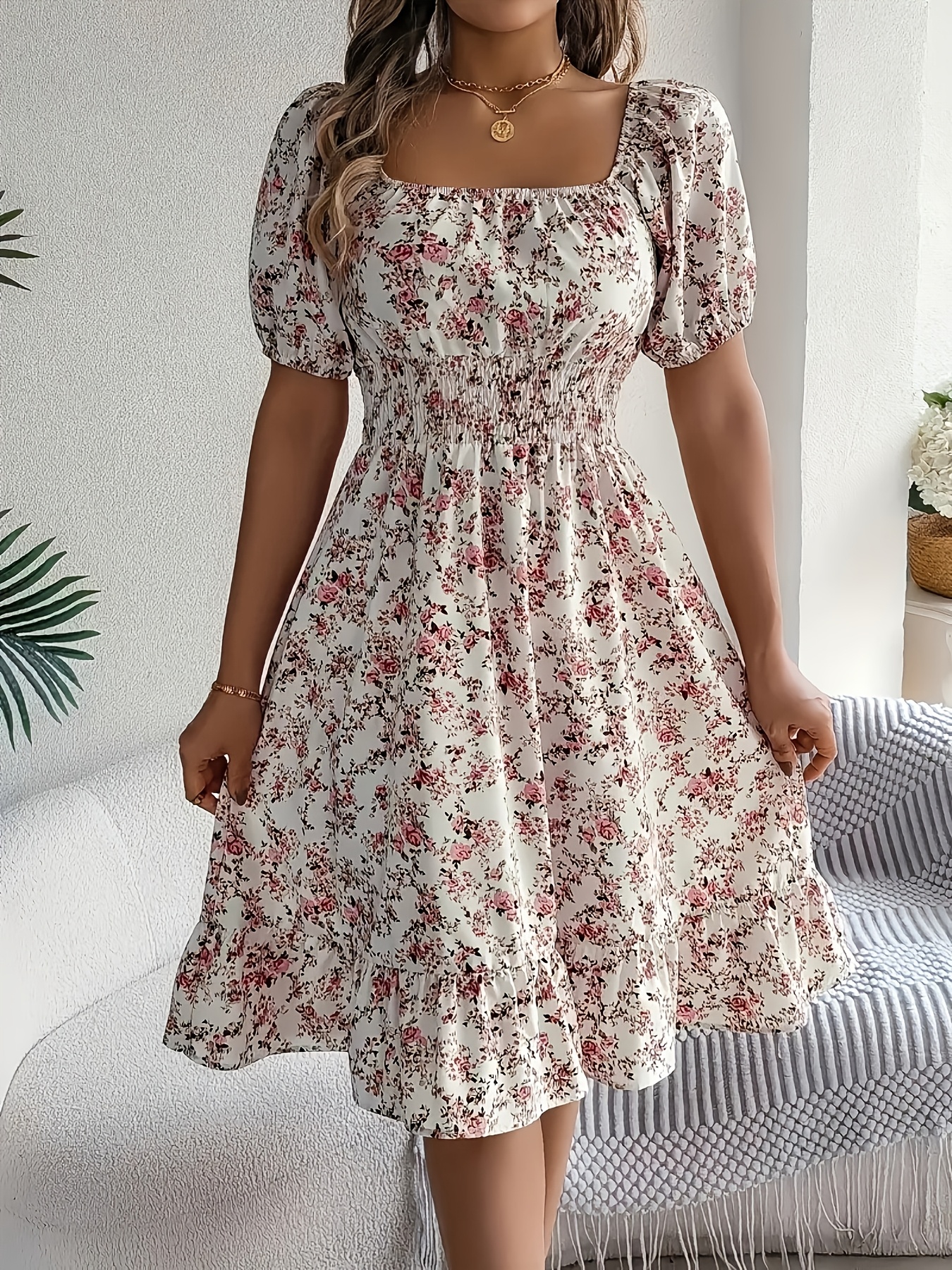 temu a line dresses casual a line dress sold on Temu United States