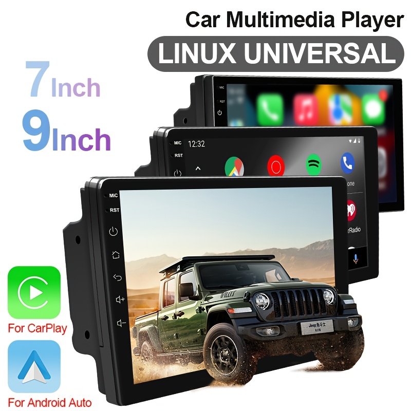 Alternative view of Reproductor Multimedia Portátil para Coche con Carplay Inalámbrico y Android, Pantalla Táctil de 7/9 Pulgadas…