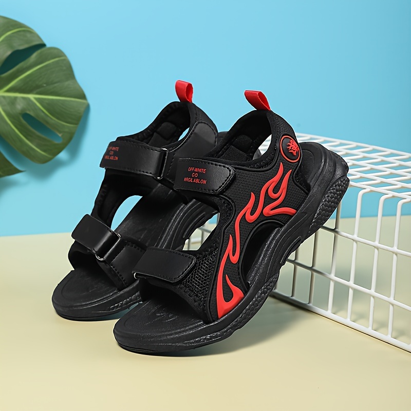 Boys' Open Toe Sandals Breathable Lightweight Non-Slip Sandals