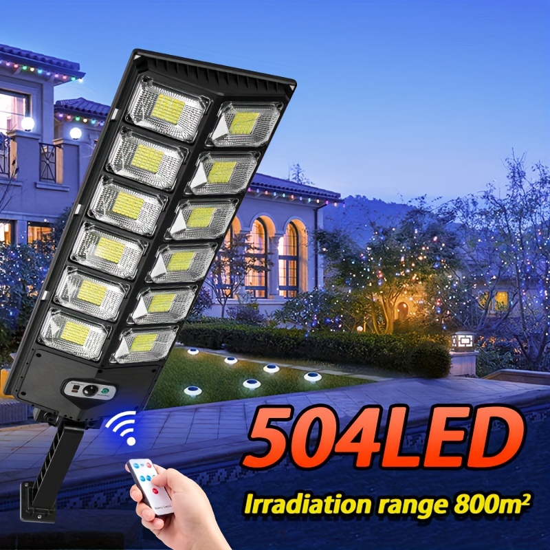 Luz Solar Exterior con 70 LED Potentes, Foco Solar con Sensor de  Movimiento, Rango de Illumination de 270°, IP65 Luz Solar para Jardin,  Garajes, Caminos, Puertas Delanteras : : Iluminación
