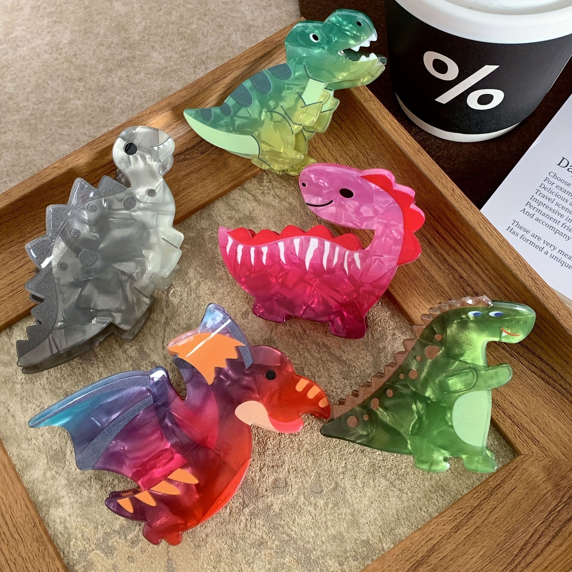 3 Stück Dinosaurier-Haarspangen – Lustige Haardeko Für Frauen & Mädchen – Niedliches Accessoire Für Jeden Tag Oder Mottopartys