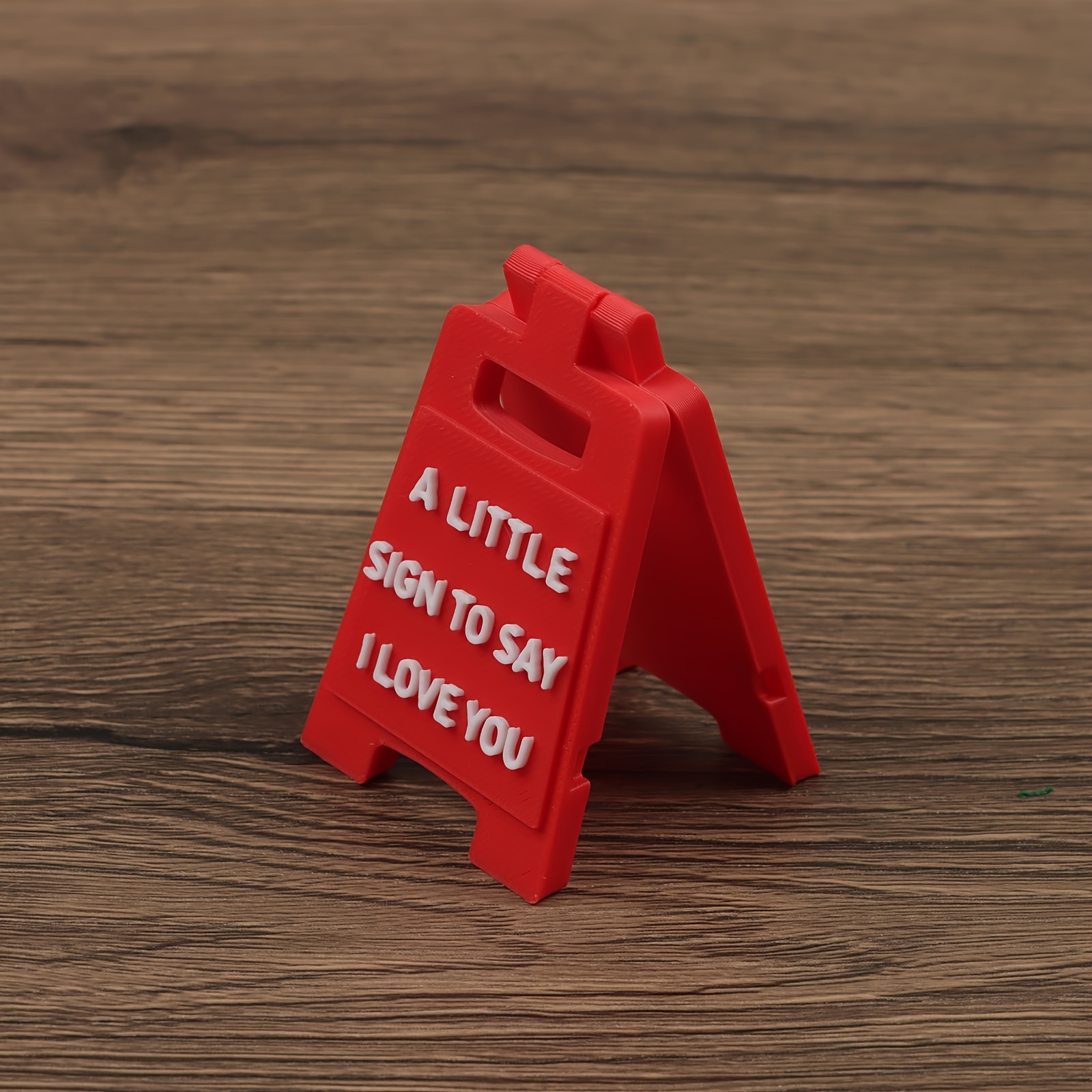 3D-Printed Mini "I Love You" Sign, Hot Style Desktop Decoration