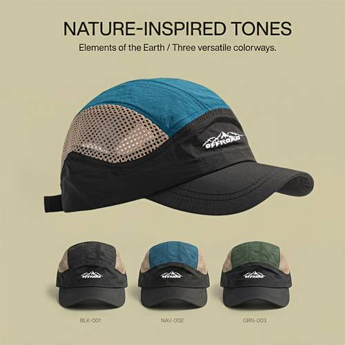 summer quick dry lightweight sun hat men women wide brim outdoor breathable sunshade baseball cap running duckbill cap trendy