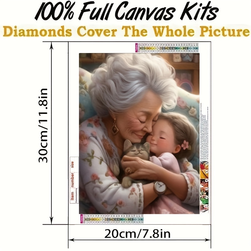 

Full Diamond Art Painting Cross Stitch Kit For Beginners 5d Art Diy Handicrafts Birthday Holiday Gift Wall Home Decoration Without Frame