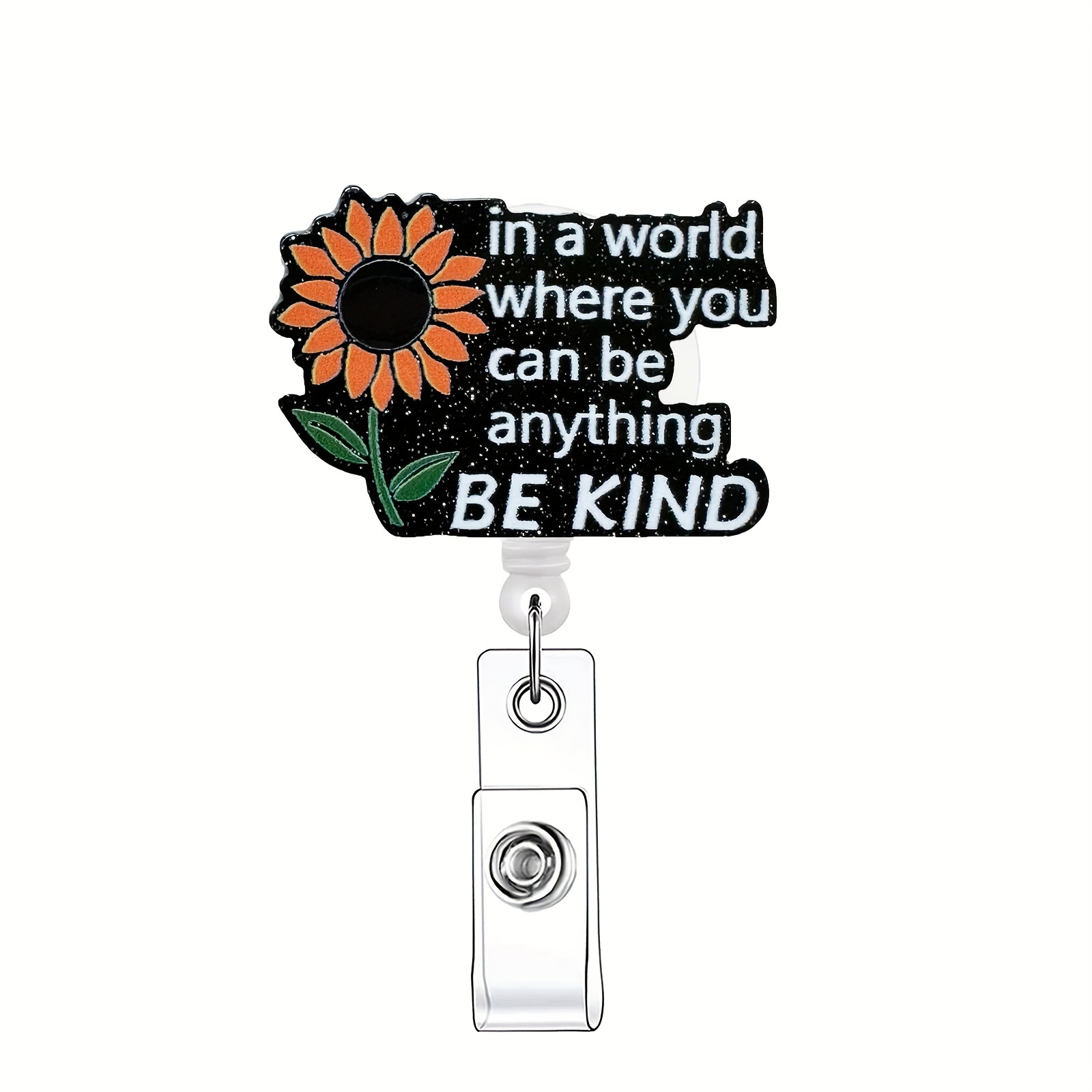 

- Retractable Inspirational - Id Tag For Nurses And