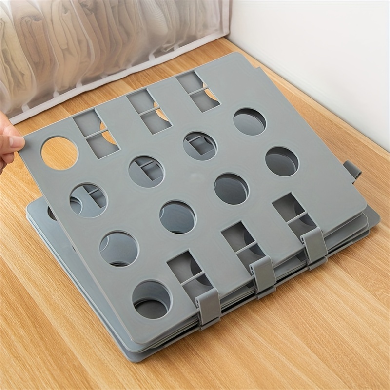 1 plastic folding plate quick folding plate for clothes hangers quick folding clothes plate for   suitable for travel t shirt folding accessory assistant details 4