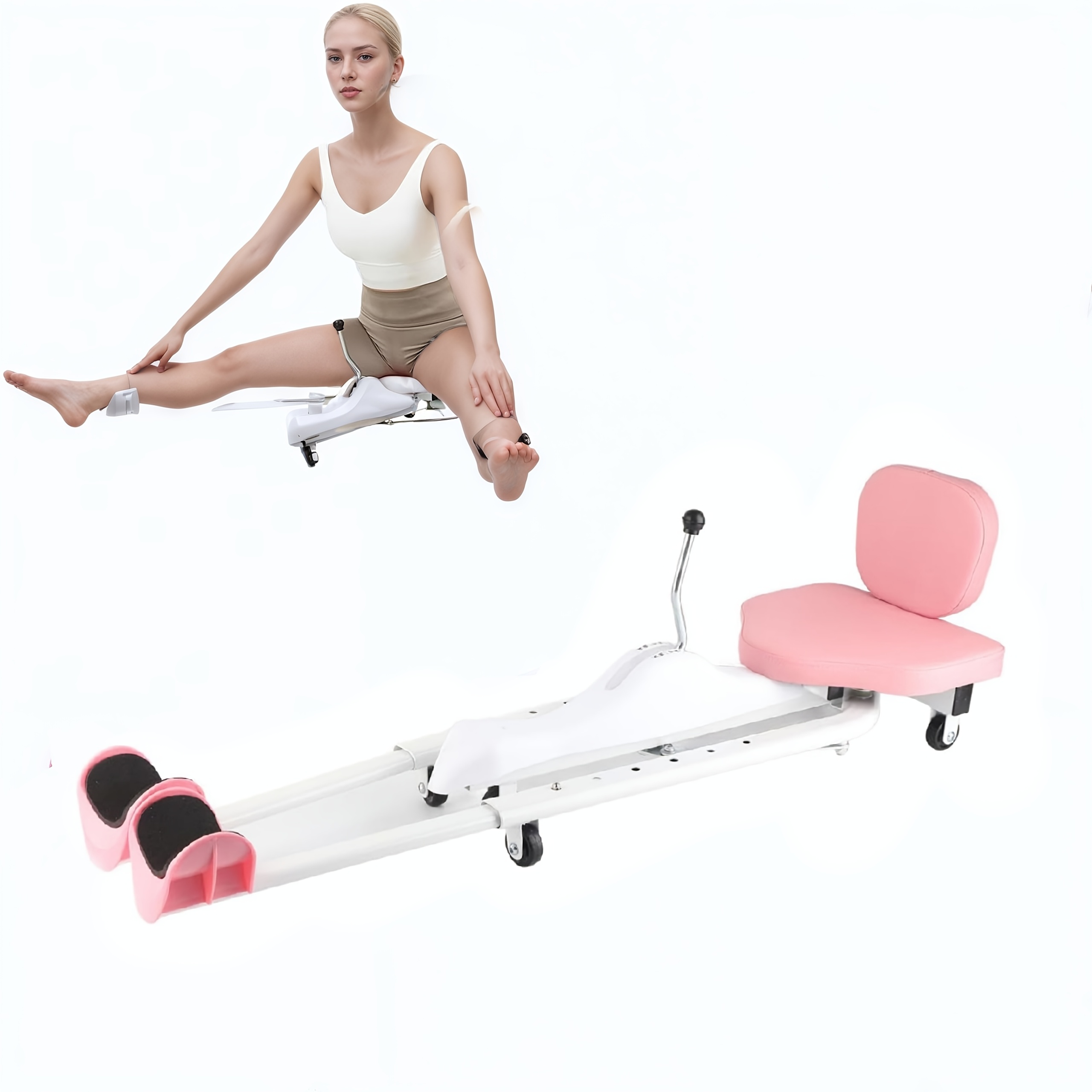 3bar leg stretcher for splits and adductor stretch legs spreader