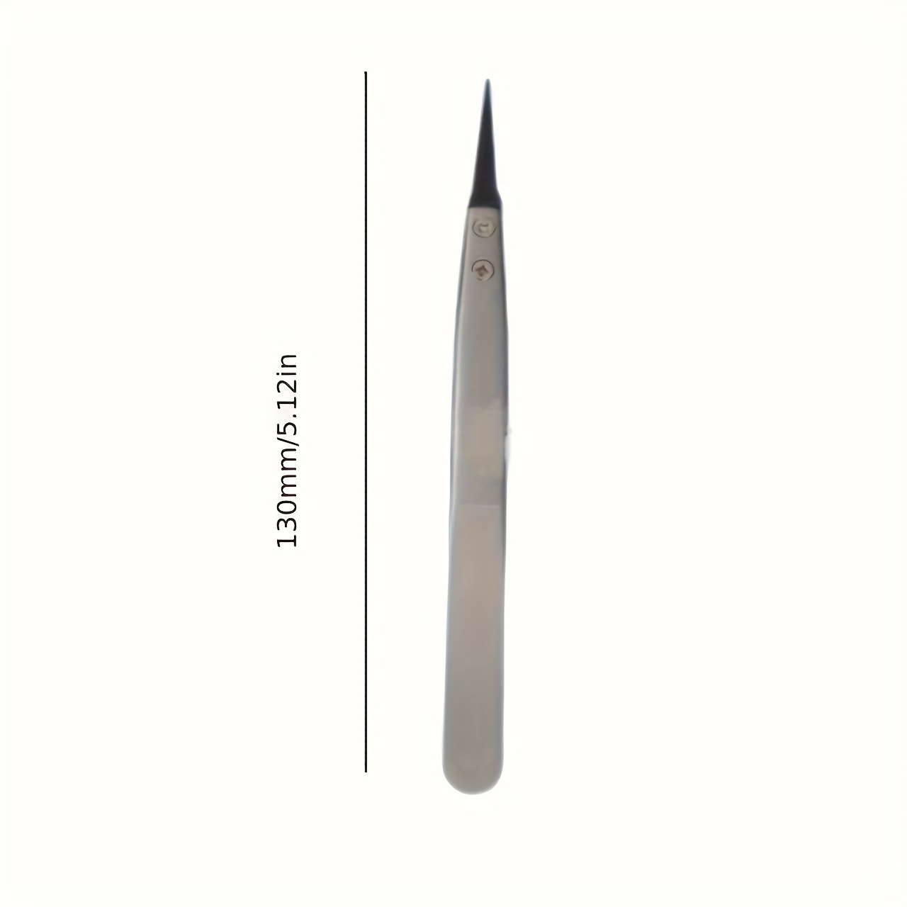 TEMU 3pcs Esd Anti-static Precision Tweezers - Anti-static Tips, Heavy-duty Metal Construction. Suitable For Electronics, Jewelry Making, And Crafts.