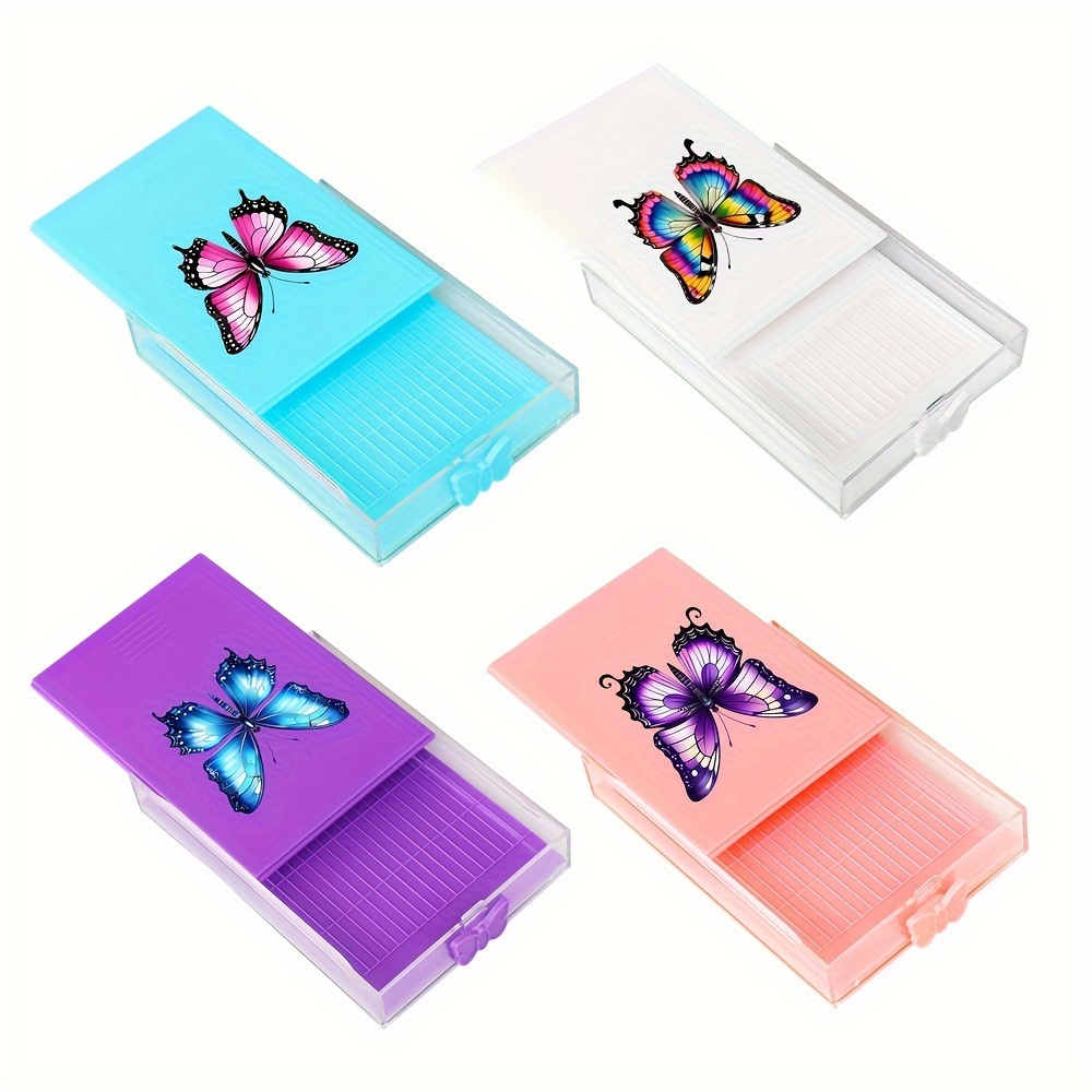 

New Design Large Capacity Diamond Plate Plastic Butterfly Tray Plate Kits - Diy Diamond Painting Tool Tray Accessories For Art Creation