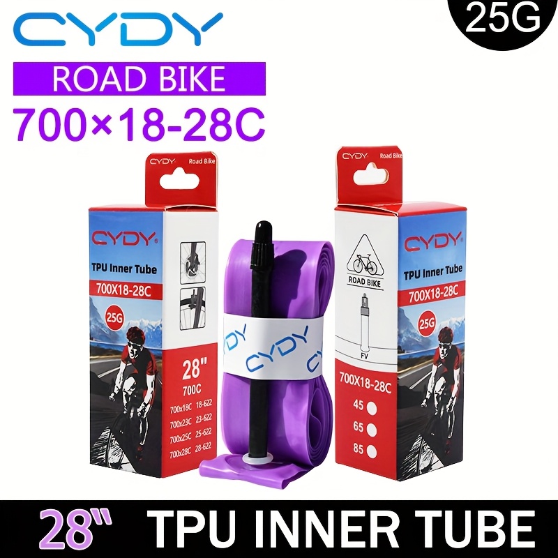 700x18 23 25 28c road bike inner tube 25g ultralight Temu Canada
