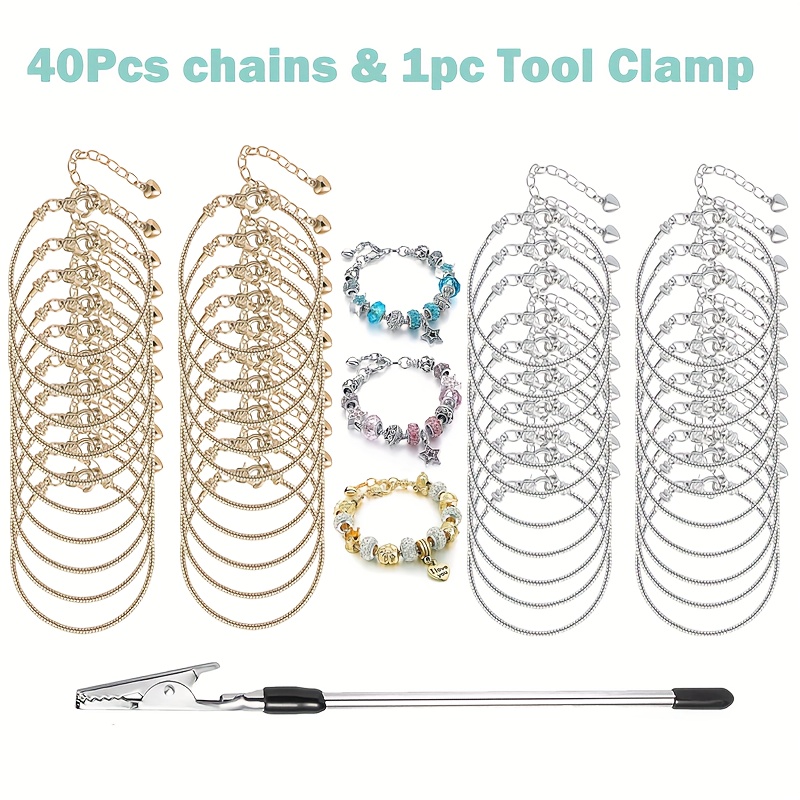 

Multi-piece Golden And Silvery Snake Chain Set (with ), Diy Beginners And Craft Enthusiasts, Multiple Styles , Is For A