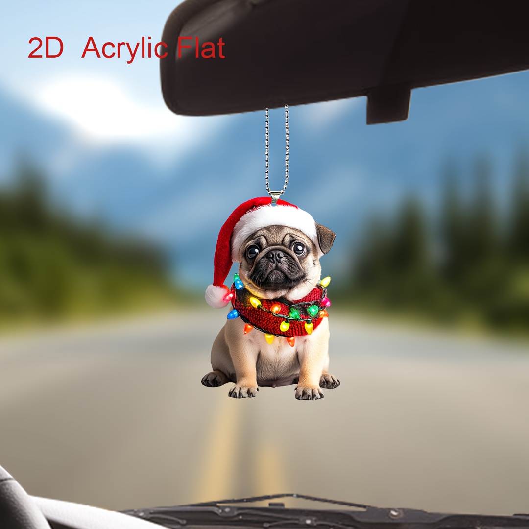 

Acrylic Ornament - 2d Tree Decoration, Gift,