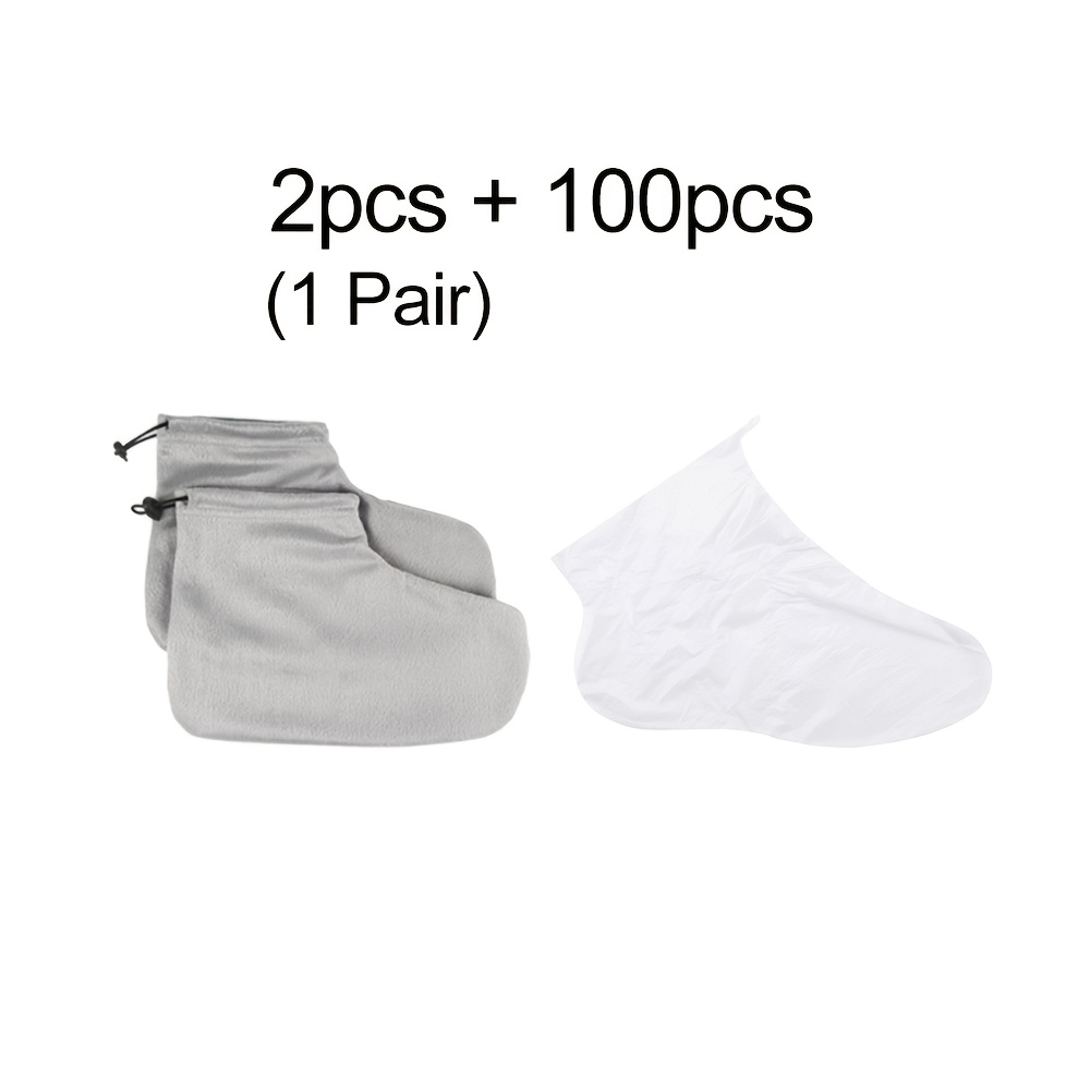 E-shop 102-teiliges Feuchtigkeitsspendendes Fußbezug-Set, Hand- Fußpflegewerkzeuge, Feuchtigkeitsspendende Socken zur Verwendung mit