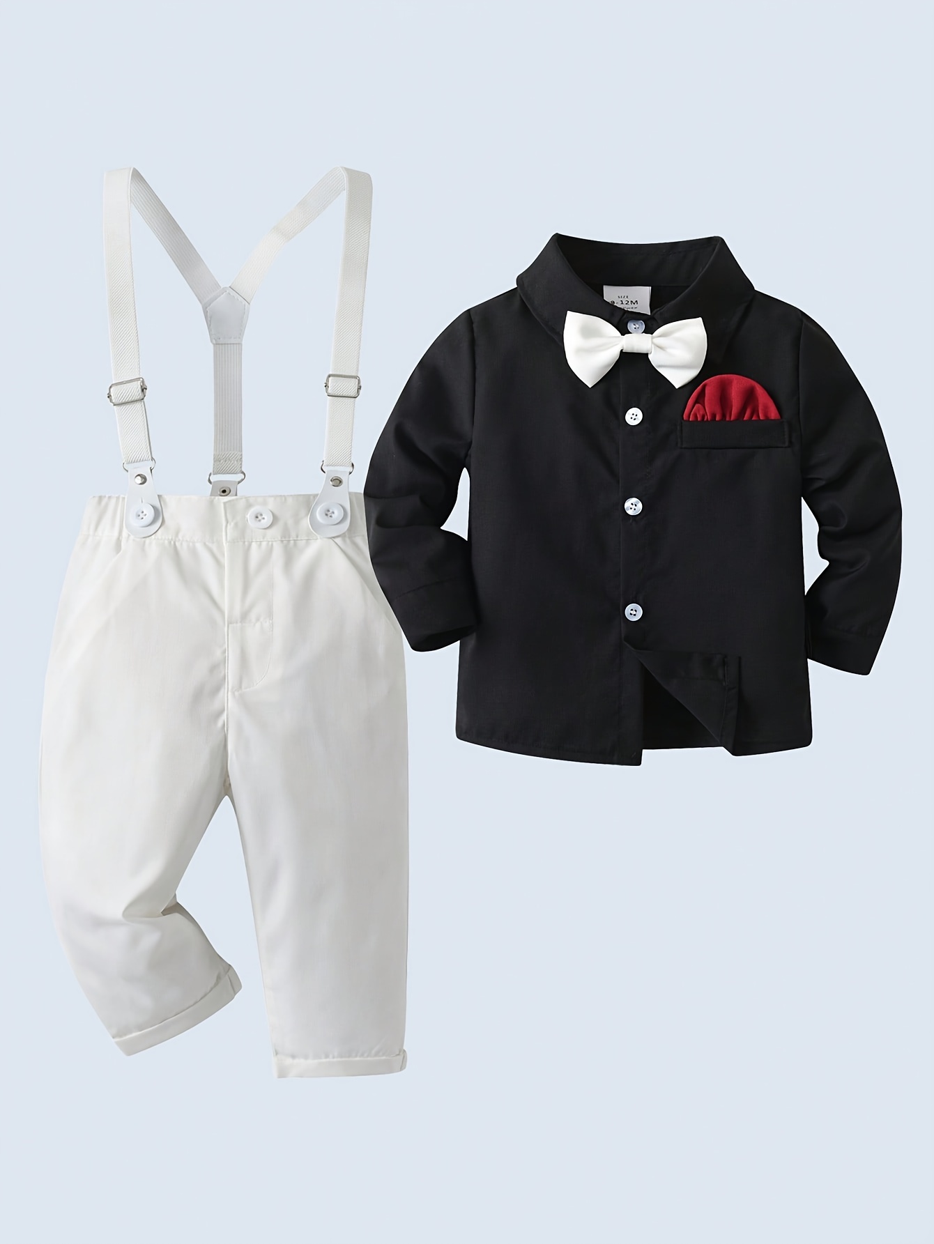 Gentleman-Set Für Jungen – 3-teilig Mit Hemd, Hose & Fliege, Formell & Stylisch