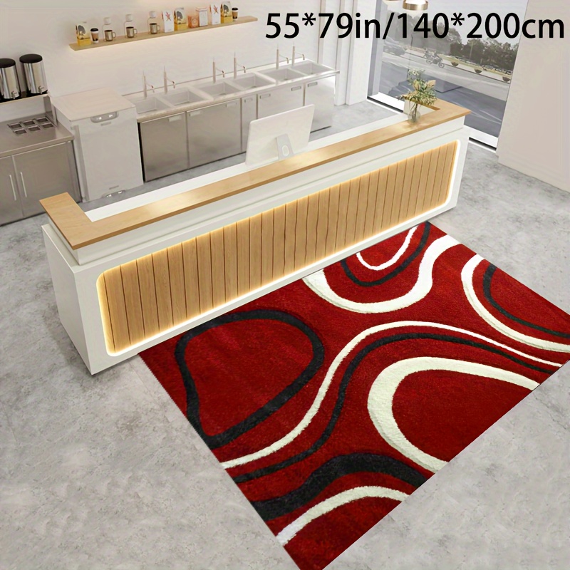 1 Tappeto Moderno Astratto, Tappeto In Finto Cashmere Multicolore, Retro In  TPR Antiscivolo, Lavabile In Lavatrice, Tappeti Di Grandi Dimensioni Per  Soggiorno, Camera Da Letto, Sala Da Pranzo, Cucina, Bagno, Decorazioni Per