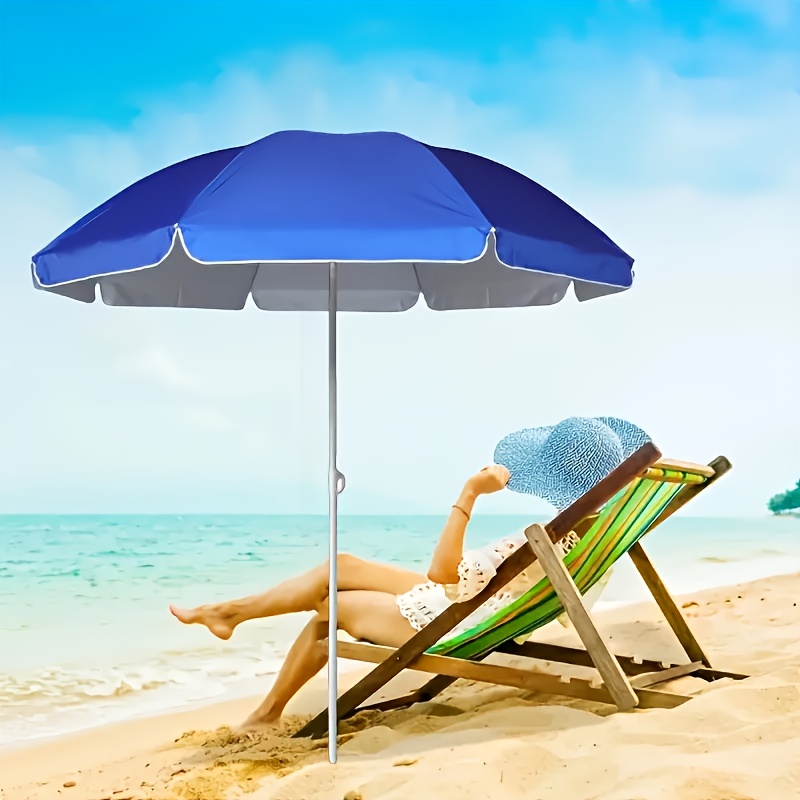 TEMU Outdoor Sun Umbrella, Suitable For Balcony, Patio, Poolside, Beach, Yard, Garden - Base Not Included, Patio Umbrella, Parasol, Shade Umbrellas