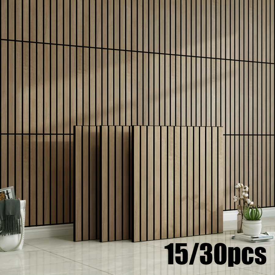 Embossed Grid Stripe Wall Panels