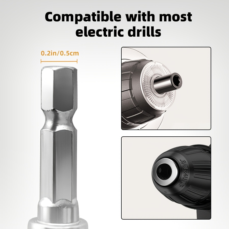 5m/196.85inch Electric Drain Cleaner - 1pc Pipe Cleaning Spring Sewer Toilet Floor Drain Cleaner with Integrated Head