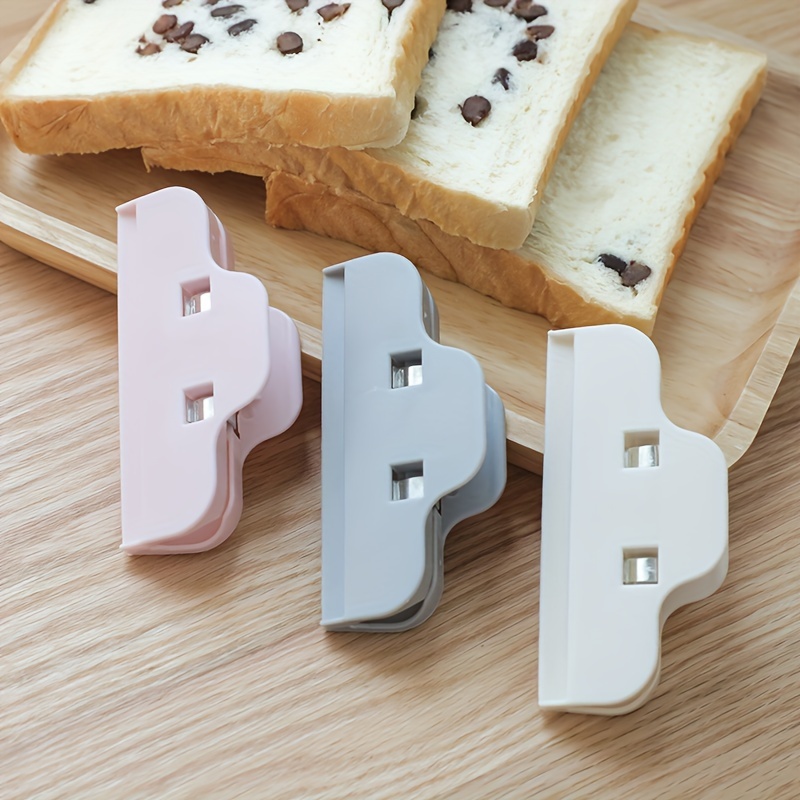 3pcs kitchen food moisture preservation snack sealing clips abs material details 1