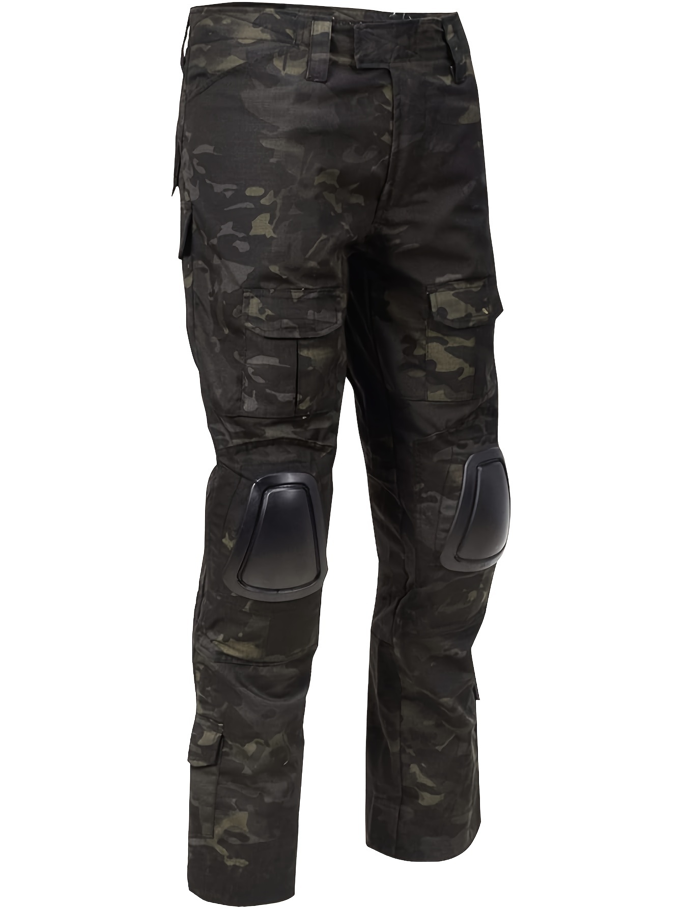 FREE SOLDIER Pantalones de senderismo para hombre, pantalones cargo de  secado rápido, para exteriores, casual, trabajo, impermeables, ligeros, con