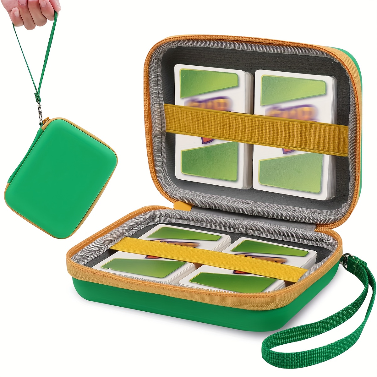 Image of Multi-functional Card Storage Box - Ptcg Trading Card Portable Case, Storage Box Suitable For , Ptcg, , Can Hold Over 300 Cards, In Multiple Colors, Perfect Birthday Gift