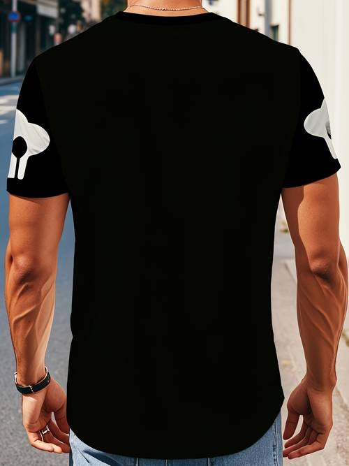 printed design not textured mens and womens chef uniform and black flame steak print short sleeve durable machine washable restaurant hotel cooking enthusiast gear in multiple size