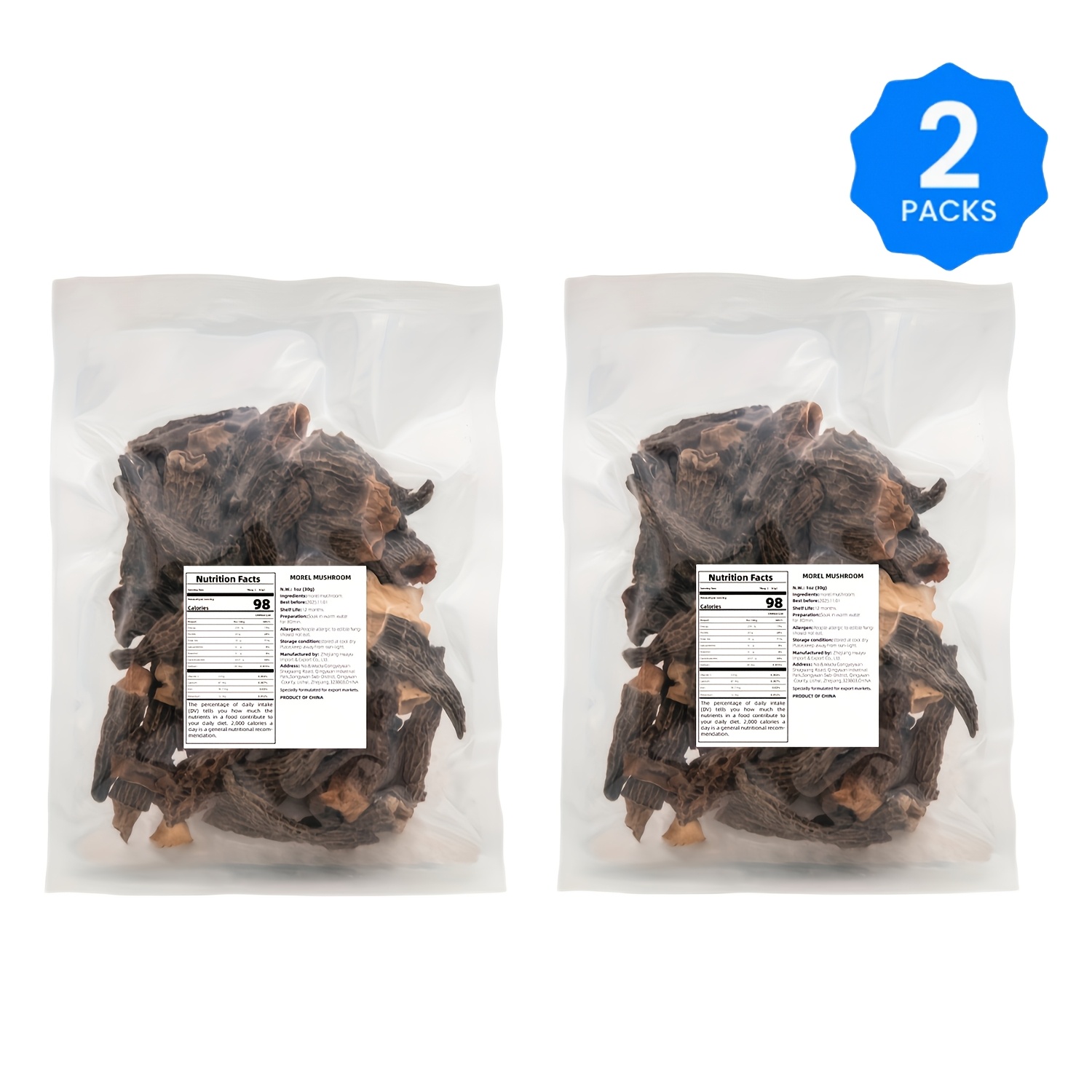Image of Top-quality Dried Morel Mushrooms - A Gourmet Selection Of Food And Drink Gifts - Superior, Flavorful, And Fragrant Fungi For Culinary Uses - Ideal For Celebrations And Presenting As Gifts