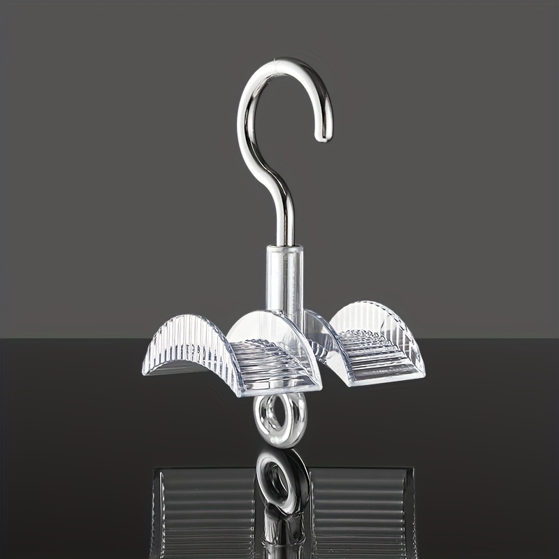 Elegant Acrylic Purse & Handbag Hanger - 360° Rotatable, Multi-use Organizer For Bags, Ties, Scarves - Use