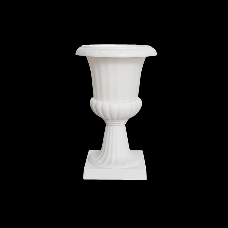 1pc Elegant Roman-style Large Flower Pot: Irregular Design, Durable And Frost-, Suitable For Indoor And Outdoor Use