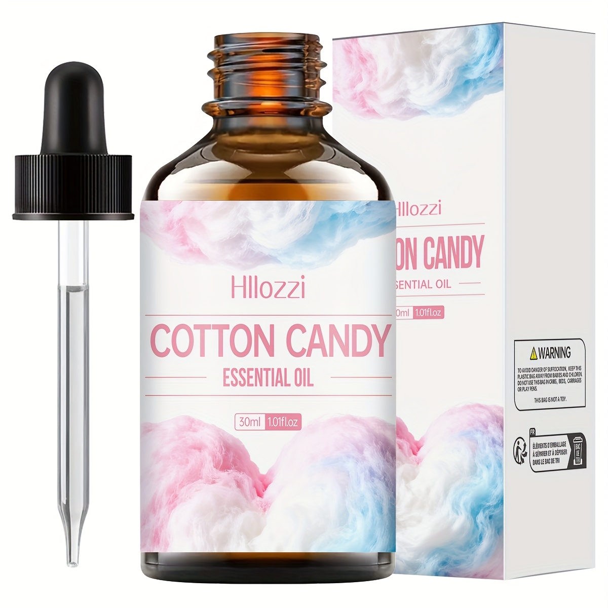 Image of Candy Essential Oil,sugary Sweet Scent Moisturizing Oil For Hair, Face And Body Care, Suitable For Bath Routine And Care, Y Lightweight Texture, Application, Long-lasting Fragrance, Suitable For Types