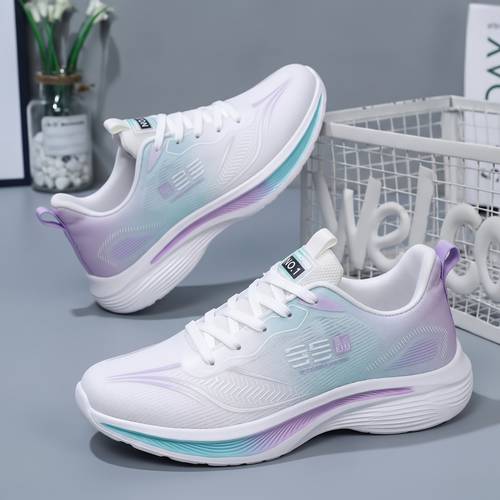 womens breathable mesh sneakers non slip shock absorbing walking shoes lightweight fashion casual shoes womens air cushion running shoes unisex ultra light comfortable walking shoes tennis shoes for gym casual outdoor sports